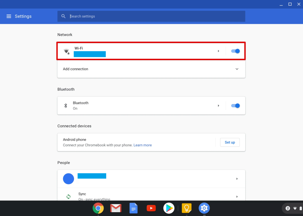 Chromebook SmartDNS setup guide