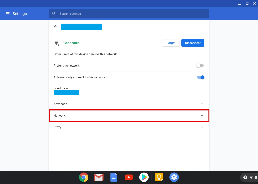 Chromebook SmartDNS setup guide