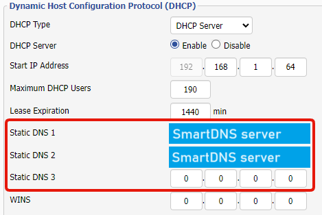 DD-WRT router SmartDNS setup guide