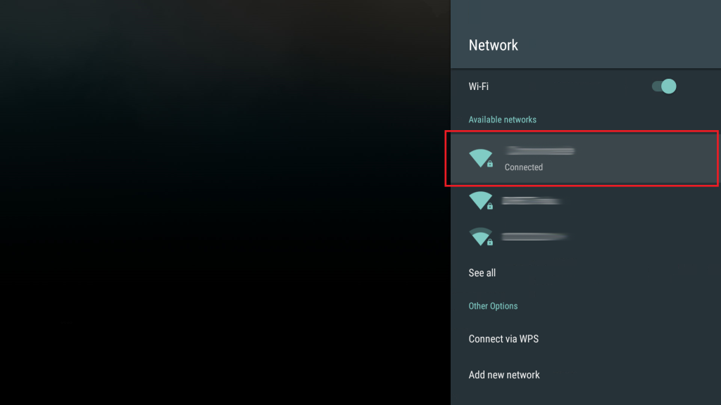 Android TV SmartDNS setup guide