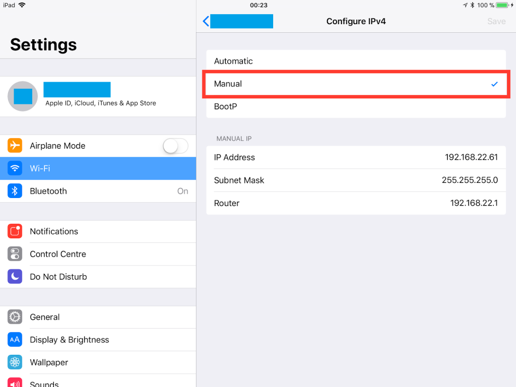 iPad SmartDNS setup guide