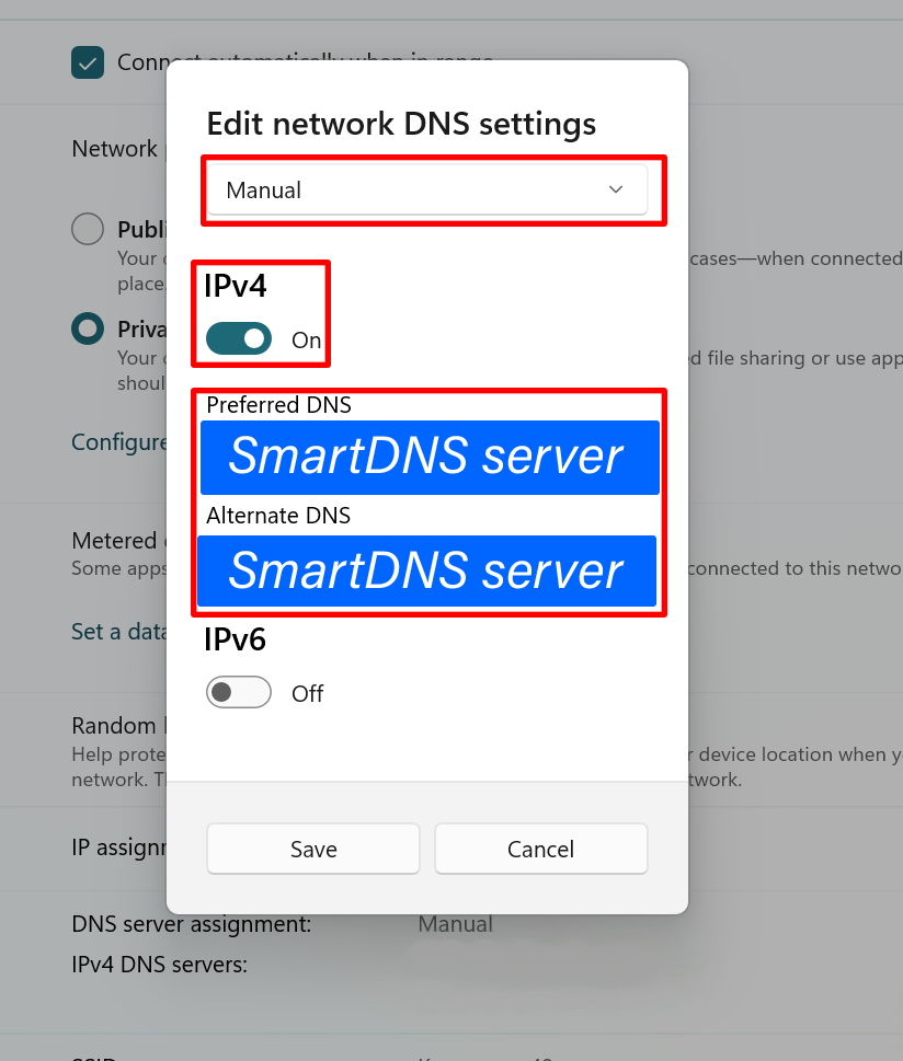 Windows 11 SmartDNS setup guide